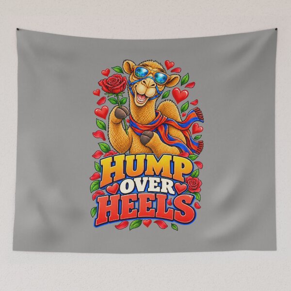Item preview, Valentine Camel – Funny Camel Gift T-Shirt Animal Graphic Camel T-Shirt designed and sold by Camel & Quirk.