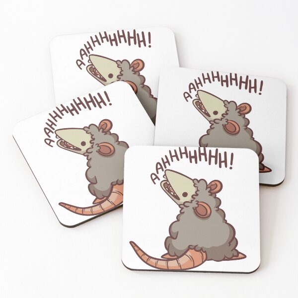 Item preview, Opossum Scream designed and sold by lilbiscuits Art.