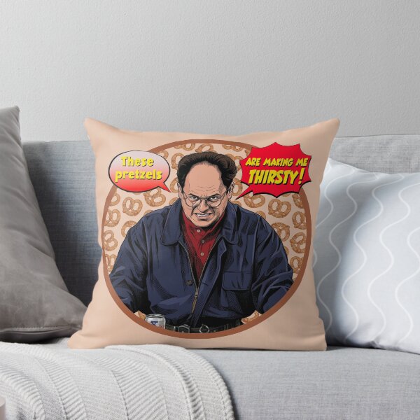 Item preview, These Pretzels Are Making Me Thirsty – George Costanza Parody designed and sold by Deviant Logic Design.