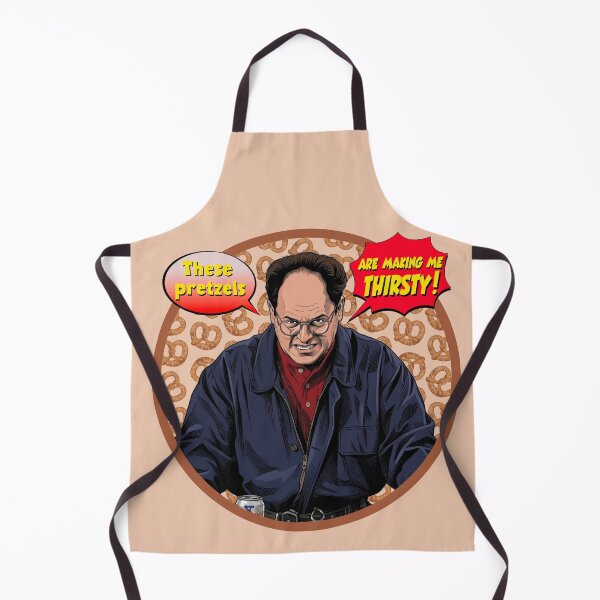 Item preview, These Pretzels Are Making Me Thirsty – George Costanza Parody designed and sold by Deviant Logic Design.