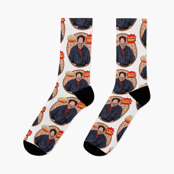 Item preview, These Pretzels Are Making Me Thirsty – George Costanza Parody designed and sold by Deviant Logic Design.