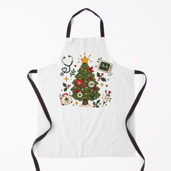 Item preview, Christmas Nurse Tree RN Medical Christmas Tree Holiday Nursing Gift designed and sold by LandFinStudio.