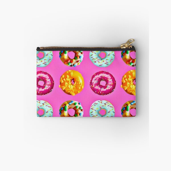 Item preview, Donuts on pink designed and sold by Yamy Morrell Art and Design.