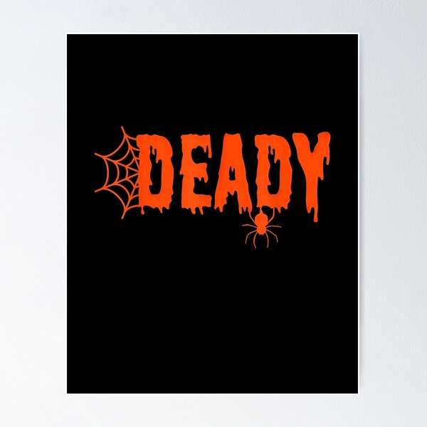 Item preview, Deady Spooky Halloween Cute Retro Horror Scary Shirt    designed and sold by SChouseclothing.