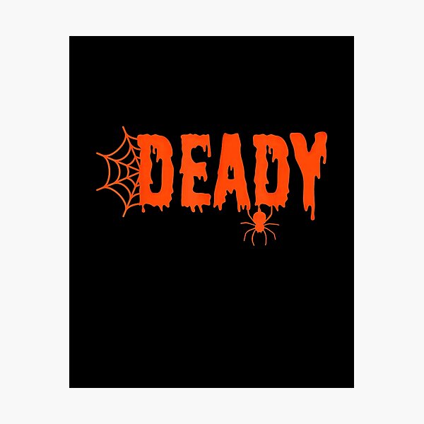 Item preview, Deady Spooky Halloween Cute Retro Horror Scary Shirt    designed and sold by SChouseclothing.