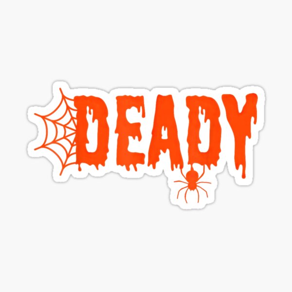 Item preview, Deady Spooky Halloween Cute Retro Horror Scary Shirt    designed and sold by SChouseclothing.