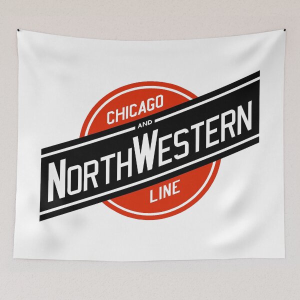 Item preview, Chicago and North Western designed and sold by Trains-and-Rail.