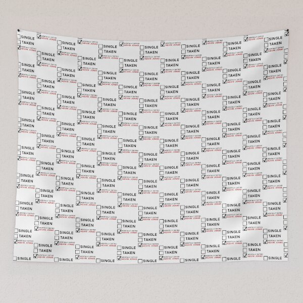 Item preview, Funny Mentally Dating Kevin Jonas Pop Culture Fan Art Design designed and sold by alocin7.