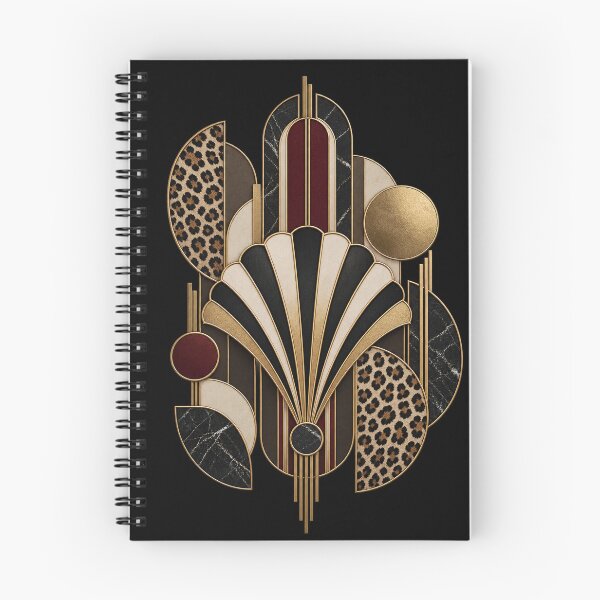 Item preview, Neo Deco Instinct – Leopard Geometric Abstract designed and sold by Anyshca.
