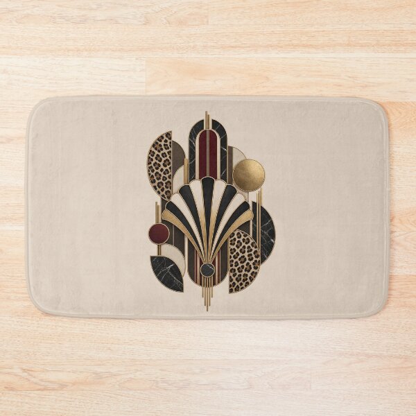 Item preview, Neo Deco Instinct – Leopard Geometric Abstract designed and sold by Anyshca.