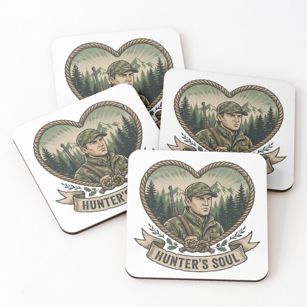 Item preview, Hunter's Soul – Vintage Wilderness Hunting Skull-Free Outdoors Design designed and sold by ruman2520.