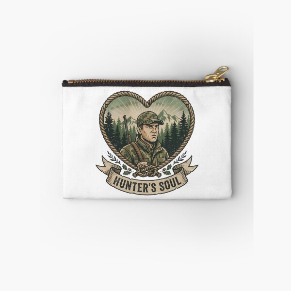 Item preview, Hunter's Soul – Vintage Wilderness Hunting Skull-Free Outdoors Design designed and sold by ruman2520.