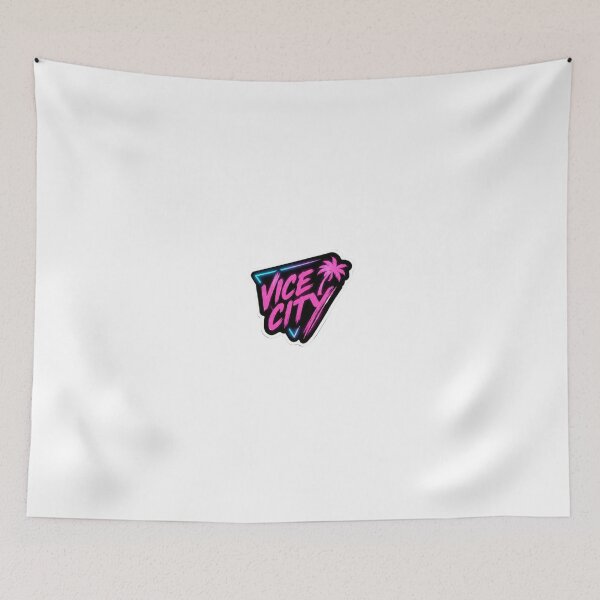 Item preview, Vice City Inspired Logo Sticker designed and sold by Vikram-Solanki.