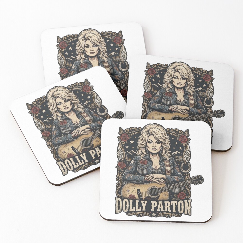 Item preview, Coasters (Set of 4) designed and sold by RedsThreadz.