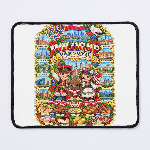 Item preview, Poland Warsaw – Kawaii Trip, History, Traditions and Flavors of Poland designed and sold by Cifi64.