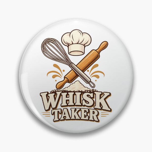 Item preview, Whisk Taker Funny Baking Chef Culinary Cook Retro designed and sold by Photo-Sphere101.