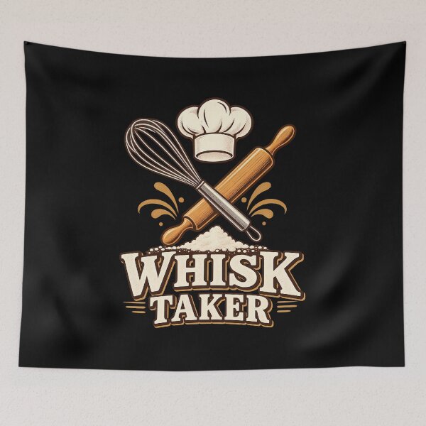 Item preview, Whisk Taker Funny Baking Chef Culinary Cook Retro designed and sold by Photo-Sphere101.