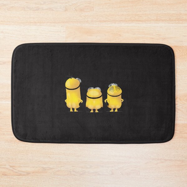 Item preview, Cute Minions Characters Kevin, Bob, and Stuart Illustration designed and sold by styleluxscom.