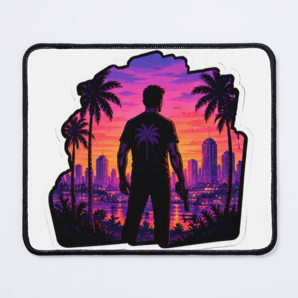Item preview, City Silhouette Character Sticker designed and sold by Vikram-Solanki.
