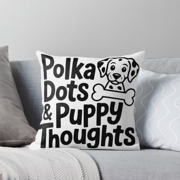 Item preview, Polka Dots & Puppy Thoughts designed and sold by theartfulaspie.