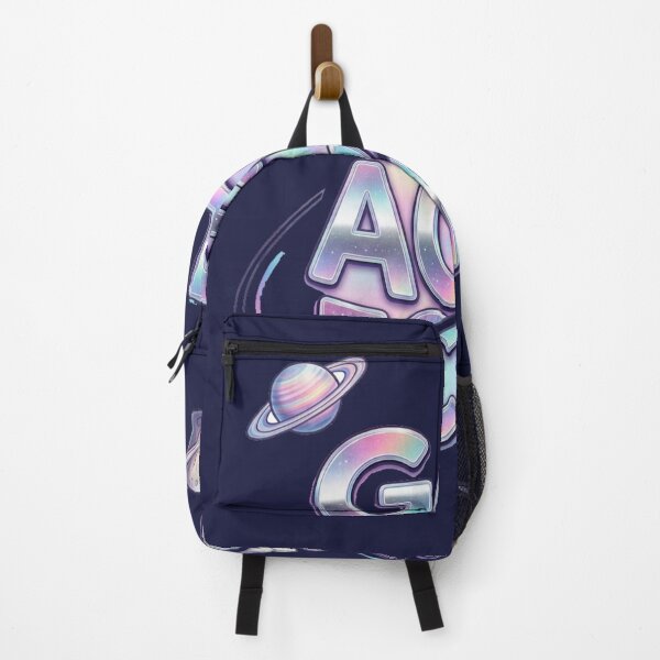 Item preview, Galactic Echo Holographic Space Typography Sticker Design designed and sold by @SHINTOSARTSTORE.