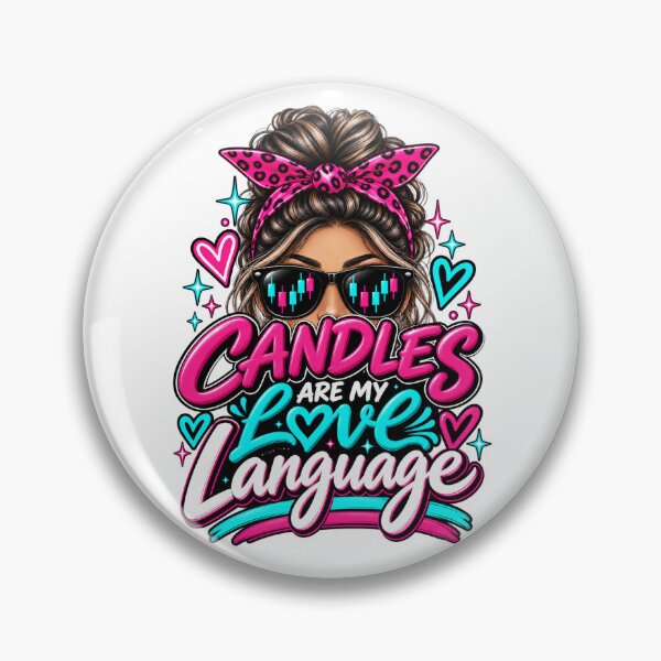 Item preview, Trader Chick-Candles Are My Love Language-Option Two-White Background  designed and sold by Trendi61.