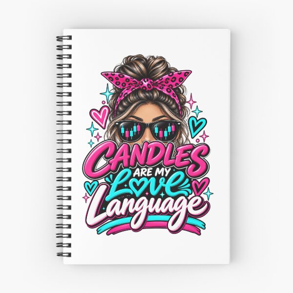 Item preview, Trader Chick-Candles Are My Love Language-Option Two-White Background  designed and sold by Trendi61.