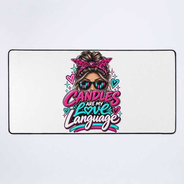 Item preview, Trader Chick-Candles Are My Love Language-Option Two-White Background designed and sold by Trendi61.
