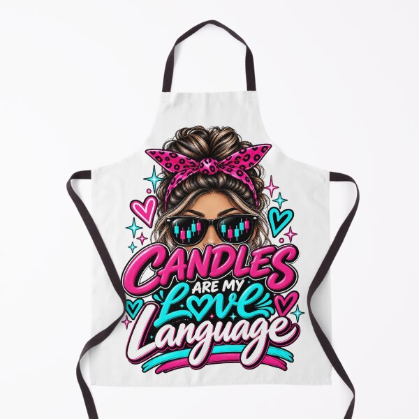 Item preview, Trader Chick-Candles Are My Love Language-Option Two-White Background  designed and sold by Trendi61.
