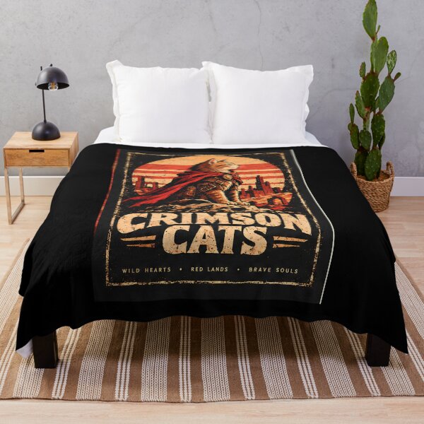 Item preview, Crimson Cats - Epic Fantasy Cat Warrior in Armor Desert Ruins Adventure Cinematic Art designed and sold by Retro Whiskers.