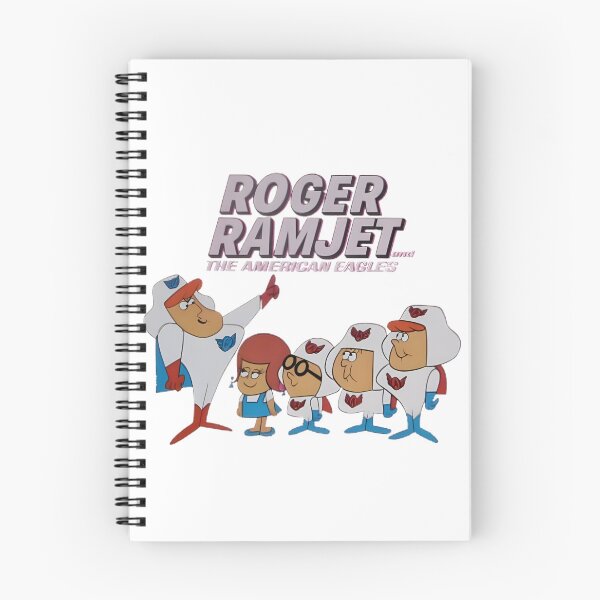 Item preview, Roger Ramjet Classic Cartoon Character Retro Vintage Style Design designed and sold by styleluxscom.