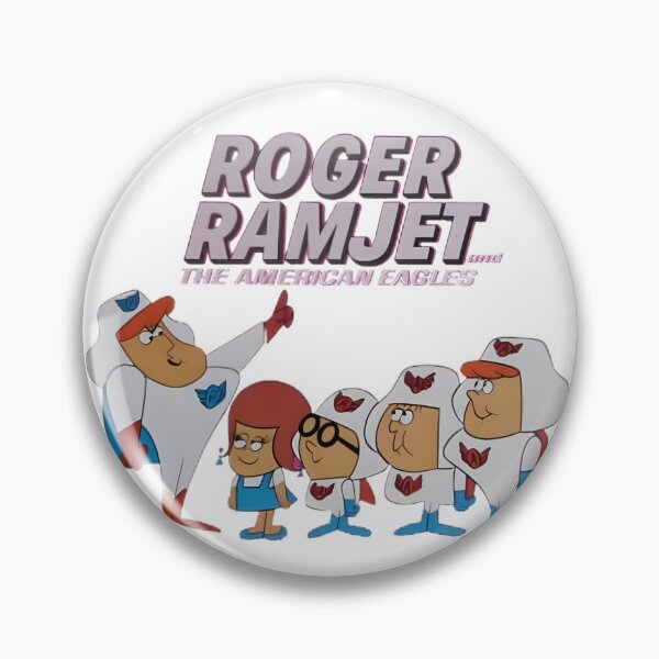 Item preview, Roger Ramjet Classic Cartoon Character Retro Vintage Style Design designed and sold by styleluxscom.