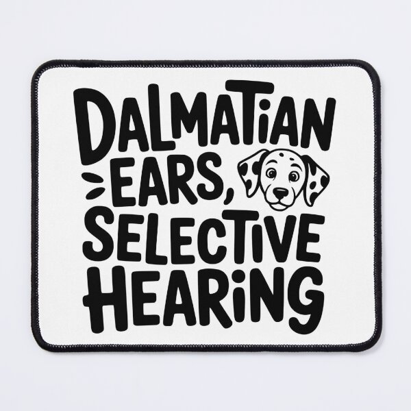 Item preview, Dalmatian Ears, Selective Hearing designed and sold by theartfulaspie.