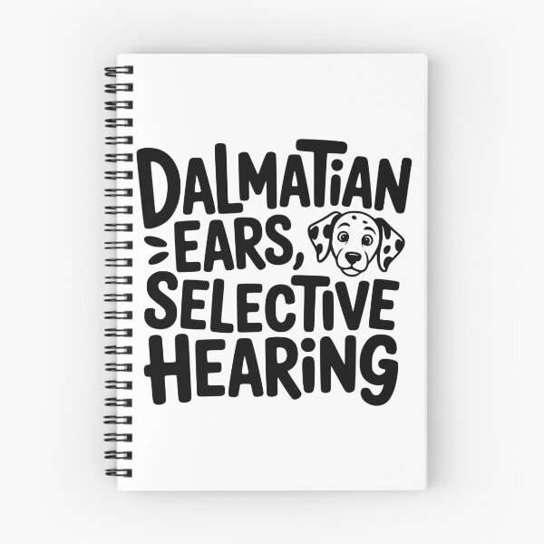Item preview, Dalmatian Ears, Selective Hearing designed and sold by theartfulaspie.