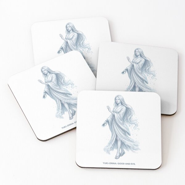 Item preview, Yuki-onna: Good and Evil — Cyber Yokai Snow Spirit designed and sold by CalmFrameArt.