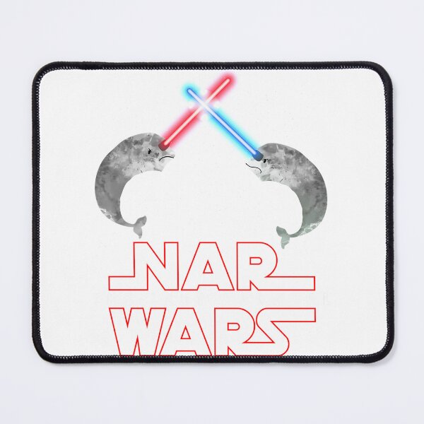 Item preview, Nar Wars The Last Narwhal Original Design Space Star Saber Light (Unicorn Of The Sea) designed and sold by donskippers.
