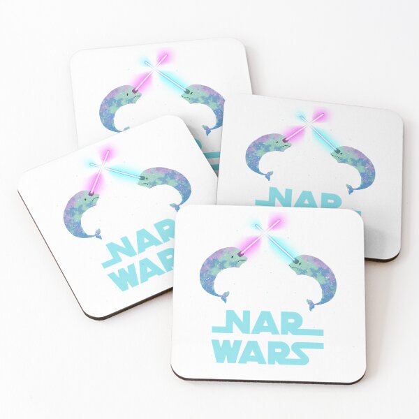Item preview, Nar Wars Narwhal Space Star Saber Light Parody (Unicorn Of The Sea) designed and sold by donskippers.