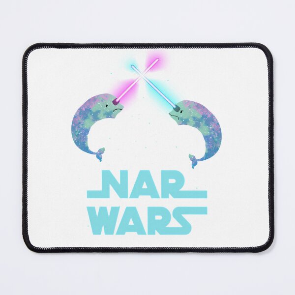 Item preview, Nar Wars Narwhal Space Star Saber Light Parody (Unicorn Of The Sea) designed and sold by donskippers.