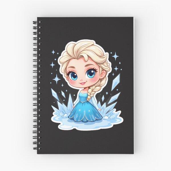 Item preview, Cute Kawaii Style Elsa Inspired Character Illustration designed and sold by styleluxscom.