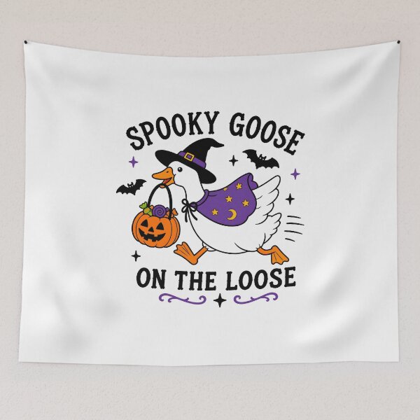 Item preview, Spooky Goose On The Loose designed and sold by calicito.