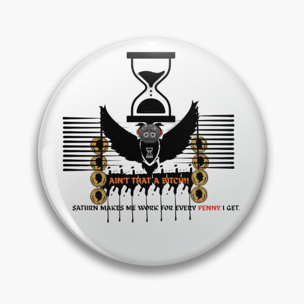 Item preview, Saturn Make Me Work For Every Penny Owl graphic designed and sold by 5thhouseNMVVS48.