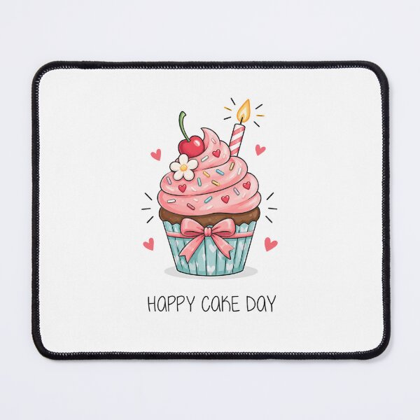Item preview, Funny Birthday Card | Happy Cake Day | Cake Lover Birthday Card designed and sold by Aesthetic-Avenue.