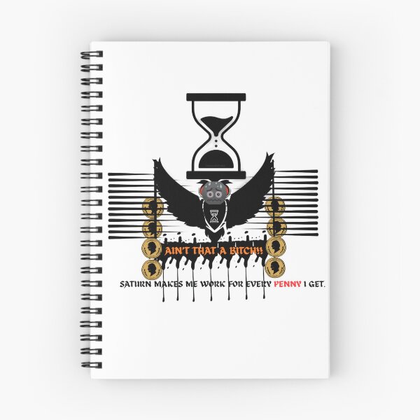 Item preview, Saturn Make Me Work For Every Penny Owl graphic designed and sold by 5thhouseNMVVS48.