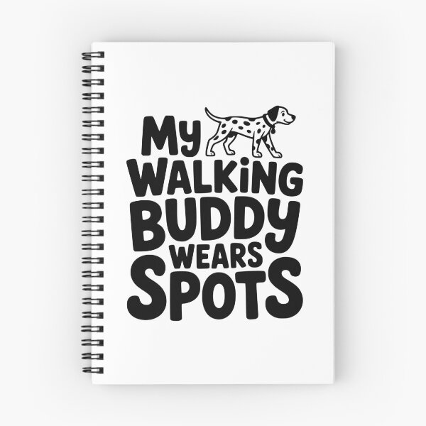 Item preview, My Walking Buddy Wears Spots designed and sold by theartfulaspie.