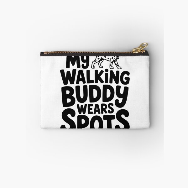 Item preview, My Walking Buddy Wears Spots designed and sold by theartfulaspie.