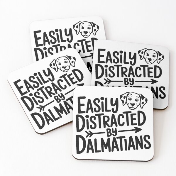 Item preview, Easily Distracted by Dalmatians designed and sold by theartfulaspie.