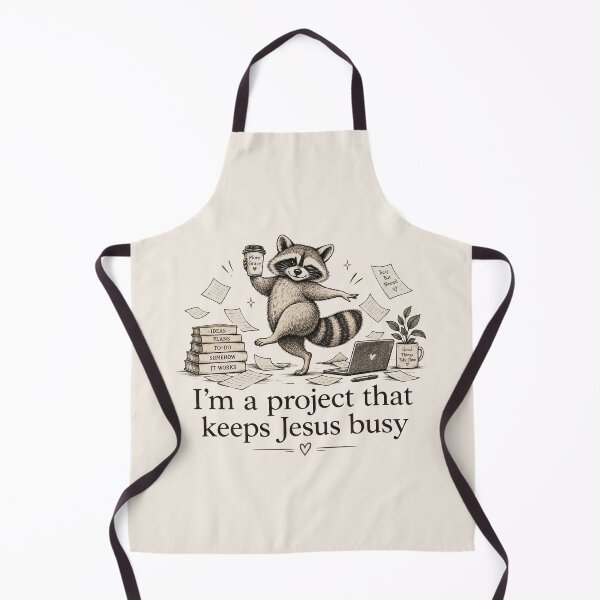 Item preview, Funny Christian Raccoon Shirt, Faith Based Animal Humor, Cute Religious Gift, Christian Gift for Men & Women designed and sold by Cchotlan.