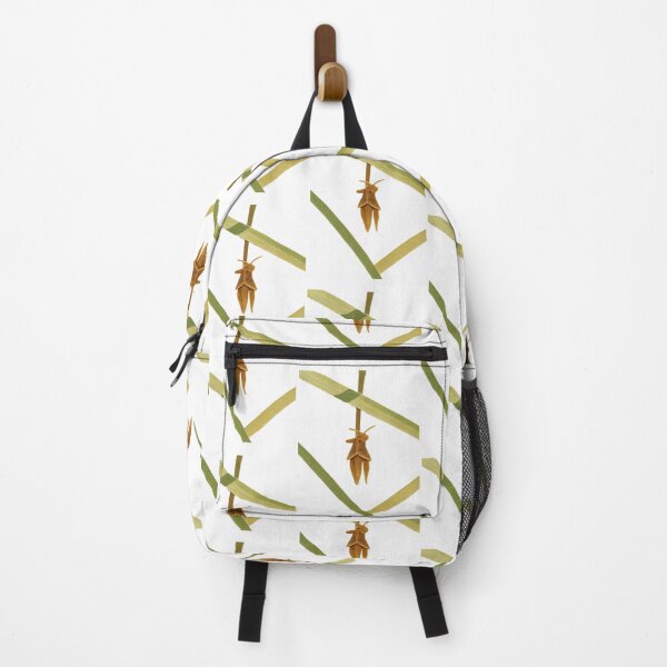 Item preview, Brown Grasshopper on Green Leaf Art designed and sold by Carasane.