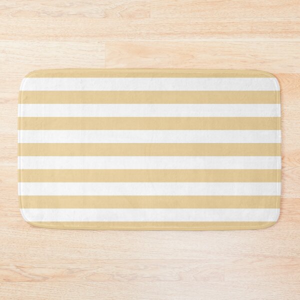 Item preview, Horizontal stripes in white and yellow designed and sold by RishabhArts1.