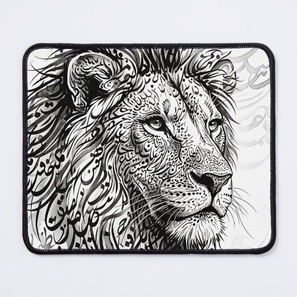 Item preview, Persian Calligraphy Lion Animal Traditional Iranian Typography Art designed and sold by yousefi.